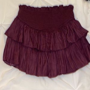 Smocked Ruffle Skirt